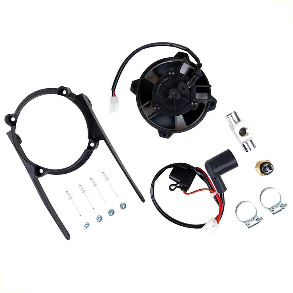 VENTILADOR DE RADIADOR KTM EXC/EXC-F 2004-2016 CON BULBO