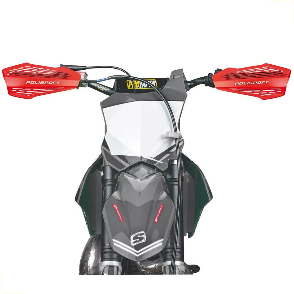 CUBRE PUÑOS - LINEA MX FORCE - ROJO - UNIVERSALES - POLISPORT