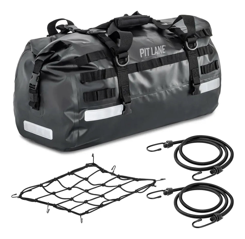 MALETA BOLSA TRASERA 50 LTS - COLOR NEGRO - IMPERMEABLE