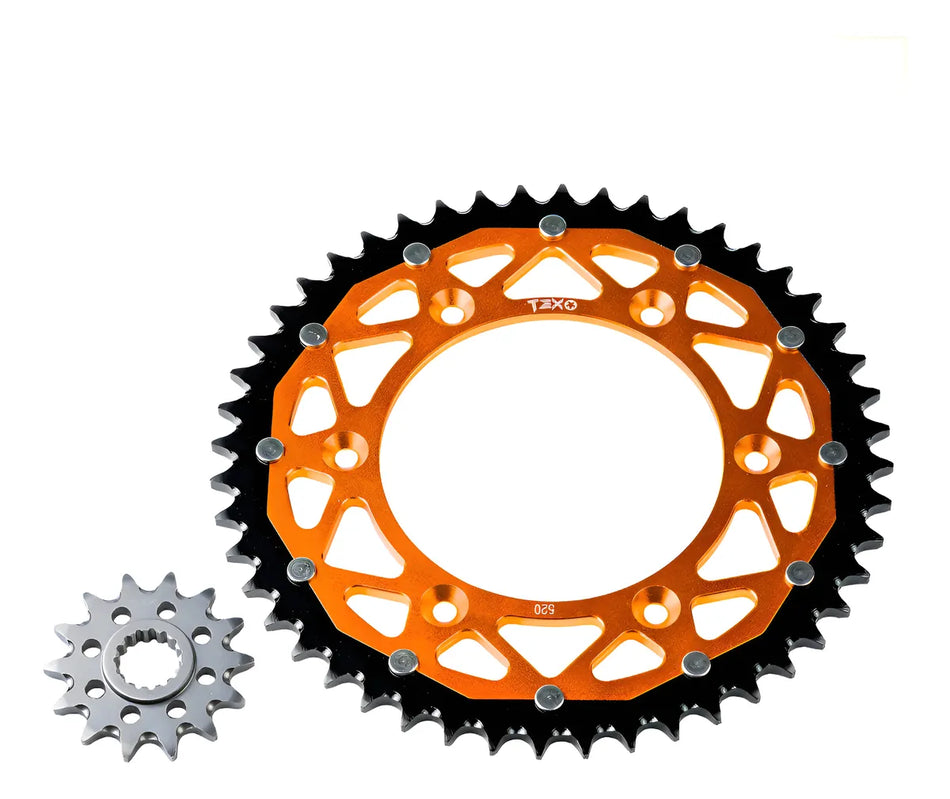 KIT ENGRANE SPROCKET KTM EXC/EXC-F - SX/SX-F - XC/XC-F - XC-W/XCF-W 49T/14T - TEX