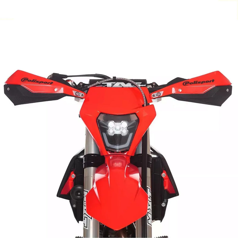 CUBRE PUÑOS - LINEA TRAIL BLAZER - ROJO/NEGRO - UNIVERSALES - POLISPORT