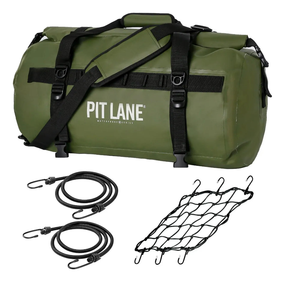 MALETA BOLSA TRASERA 35 LTS - COLOR VERDE - IMPERMEABLE