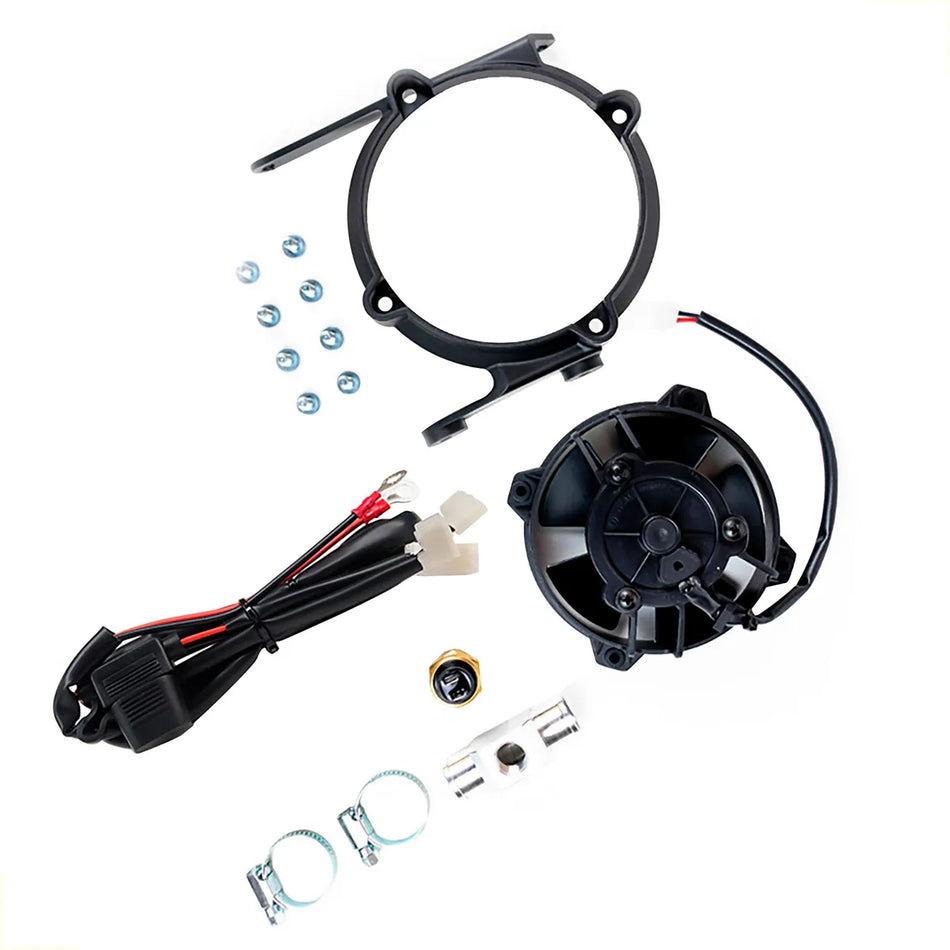 VENTILADOR DE RADIADOR KTM EXC/EXC-F 20017-2023 CON BULBO