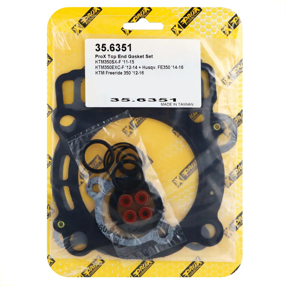KIT JUNTAS EMPAQUE DE CILINDRO KTM SX-F 350 11-15 - EXC-F 350 12-16 - FREERIDE 350 12-17 - H FC 350 14-15 - FE 350 14-16 - PROX