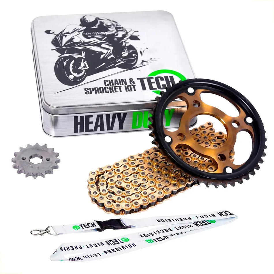 KIT DE ARRASTRE HONDA GL 150 CARGO - REFORZADO - GOLD - TECH