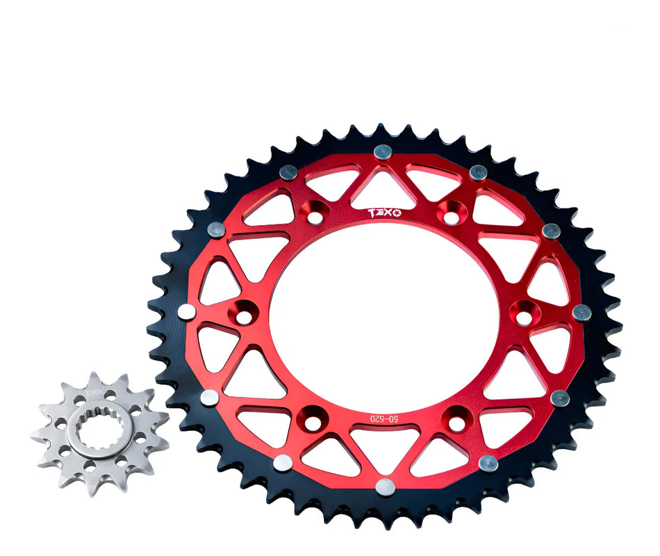 KIT ENGRANES SPROCKETS BETA RR 125/250/300/350/390/480 50/13T - TEX