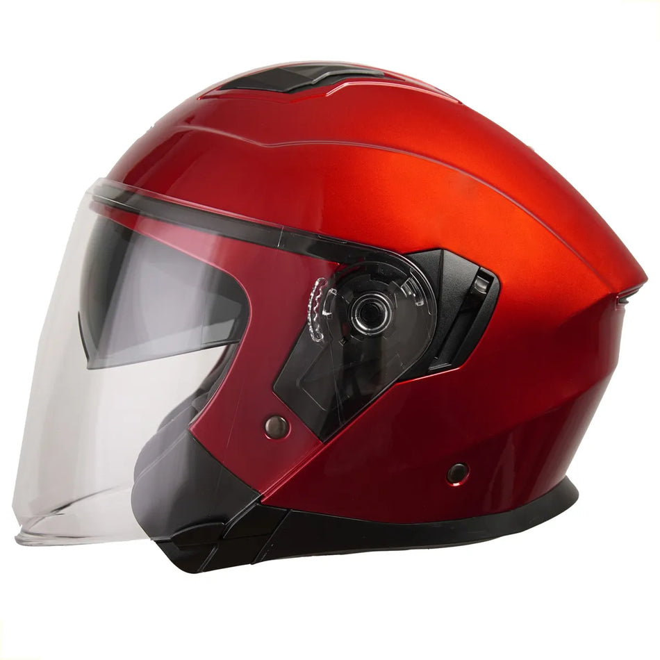 CASCO VEGA HELMET MAGNA - DOT CERTIFICADO - ROJO