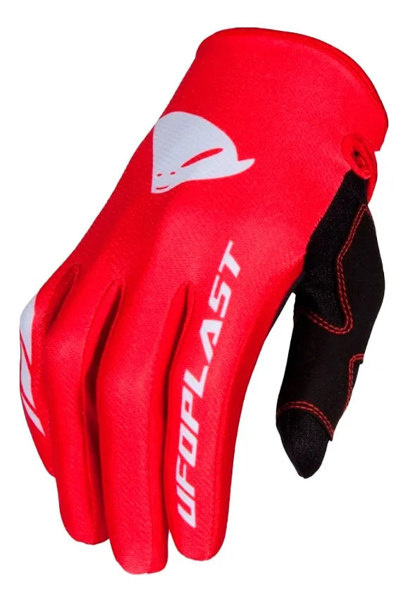 GUANTES UFO SKILL RADIAL MTB DH CICLISMO MOTOCROSS - ROJO