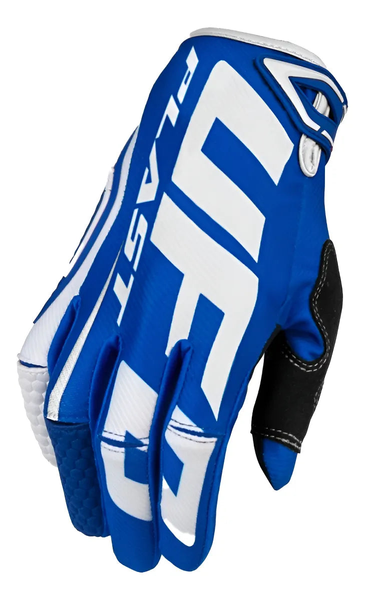 GUANTES UFO BLAZE MOTOCICLISTA MOTOCROSS ENDURO - AZUL