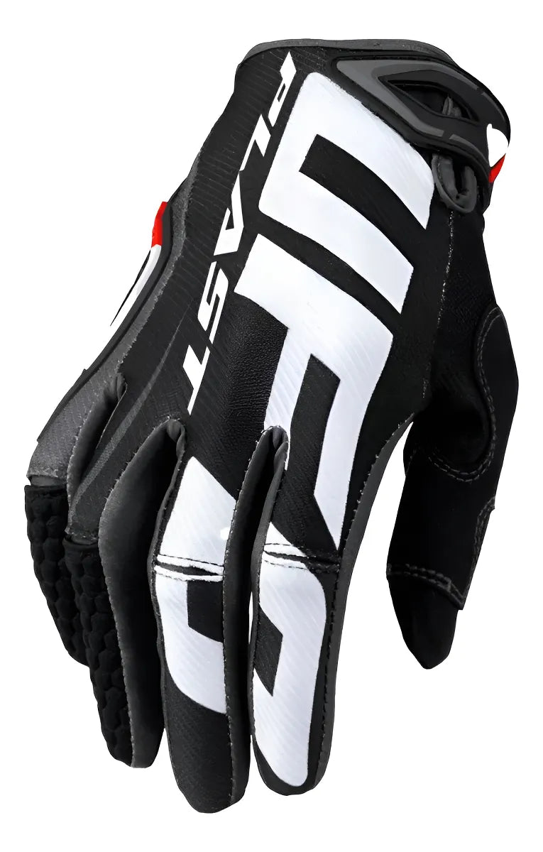 GUANTES UFO BLAZE MOTOCICLISTA MOTOCROSS ENDURO - NEGRO