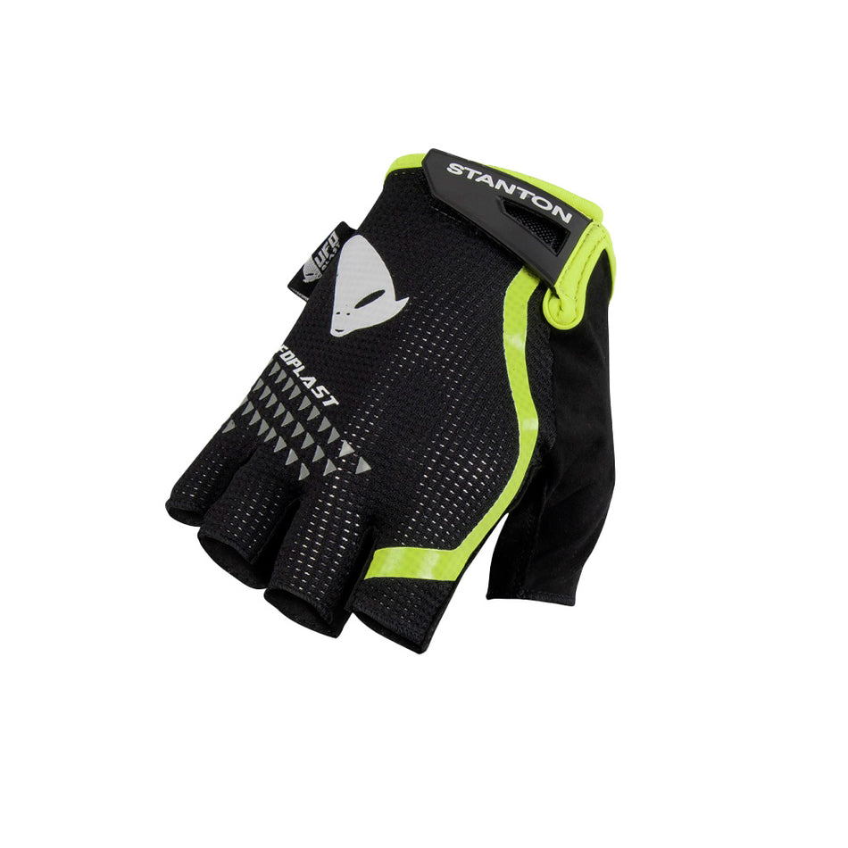 GUANTES UFO STANTON MTB DH CICLISMO MOTOCROSS - NEGRO/AMARILLO