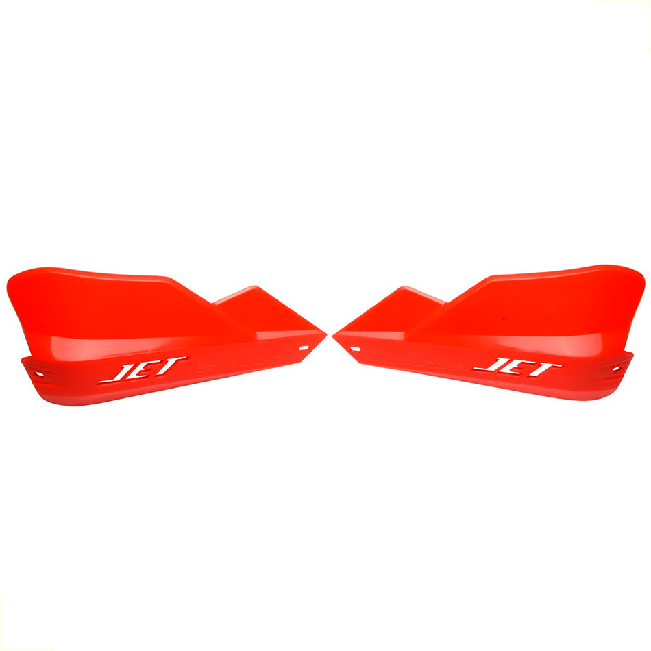 PAR PLASTICOS JET PARA CUBRE PUÑOS ALUMINIO BARKBUSTERS - COLOR ROJO