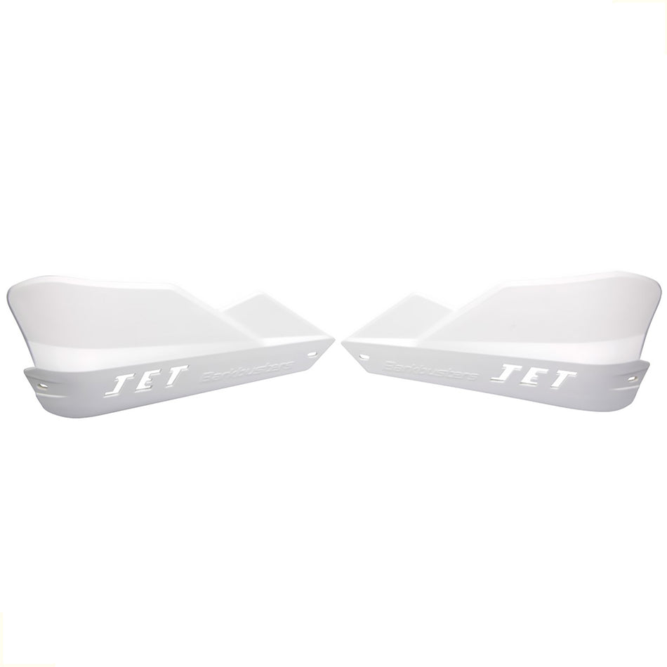 PAR PLASTICOS JET PARA CUBRE PUÑOS ALUMINIO BARKBUSTERS - COLOR BLANCO