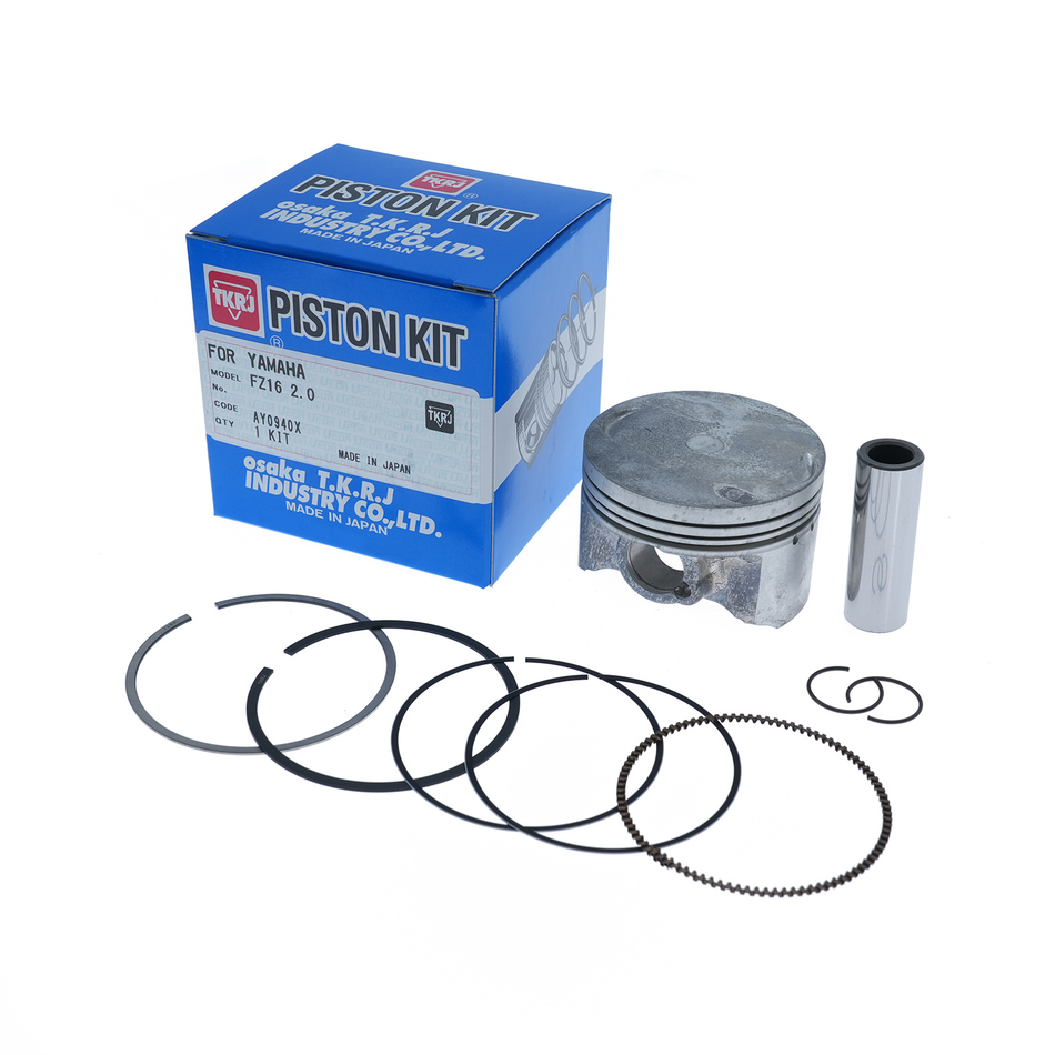 KIT PISTON Y ANILLOS YAMAHA FZ 16 2.0 (57.30MM) - JAPON