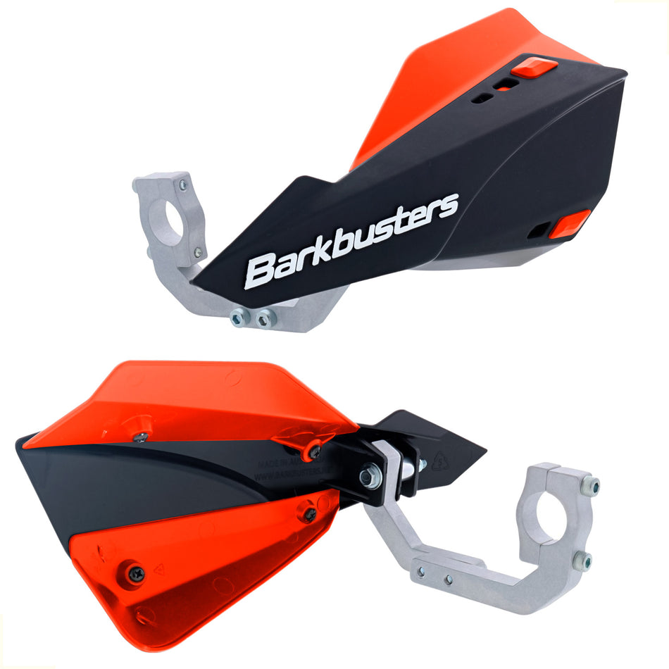 CUBRE PUÑOS SABRE MX/ENDURO - COLOR NARANJA/NEGRO - UNIVERSALES - BARKBUSTERS