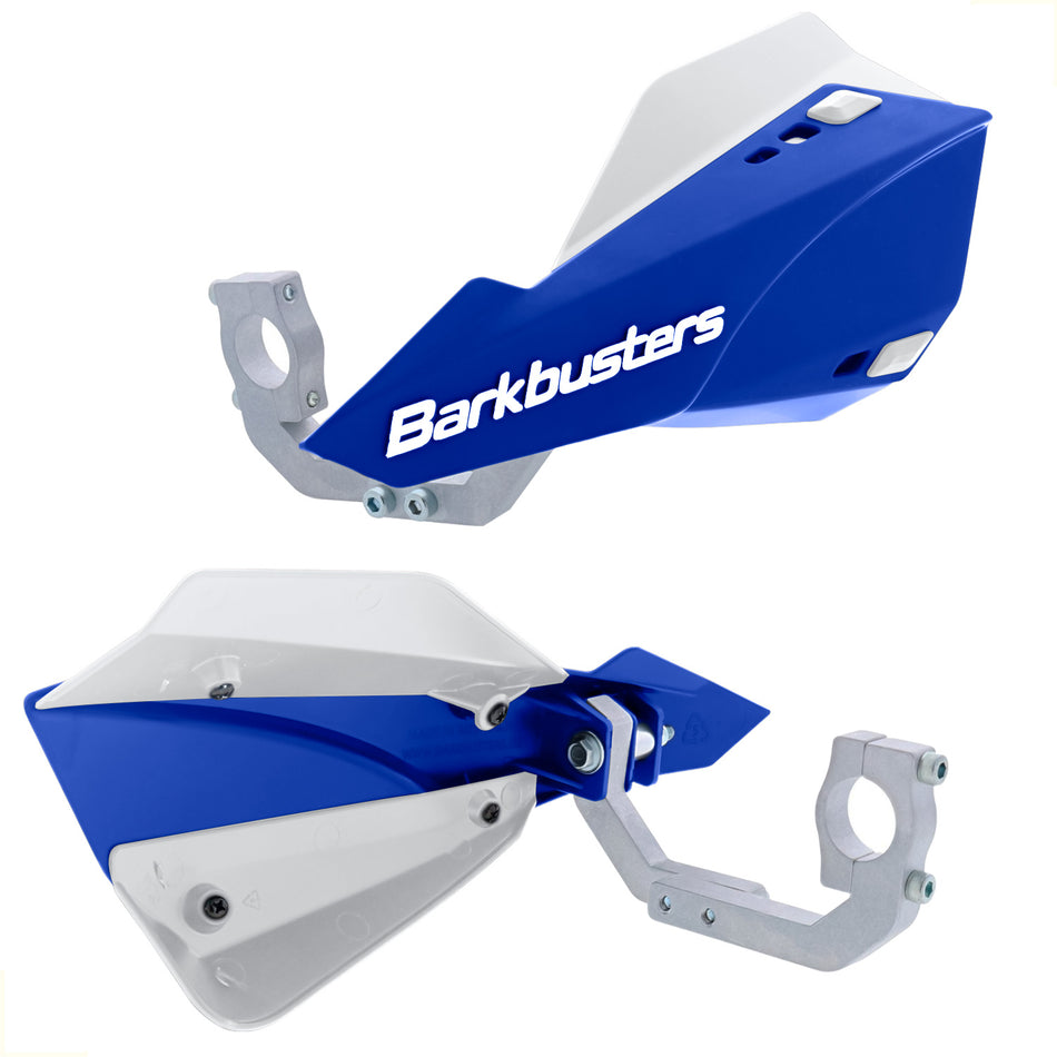 CUBRE PUÑOS SABRE MX/ENDURO - COLOR AZUL/BLANCO - UNIVERSALES - BARKBUSTERS