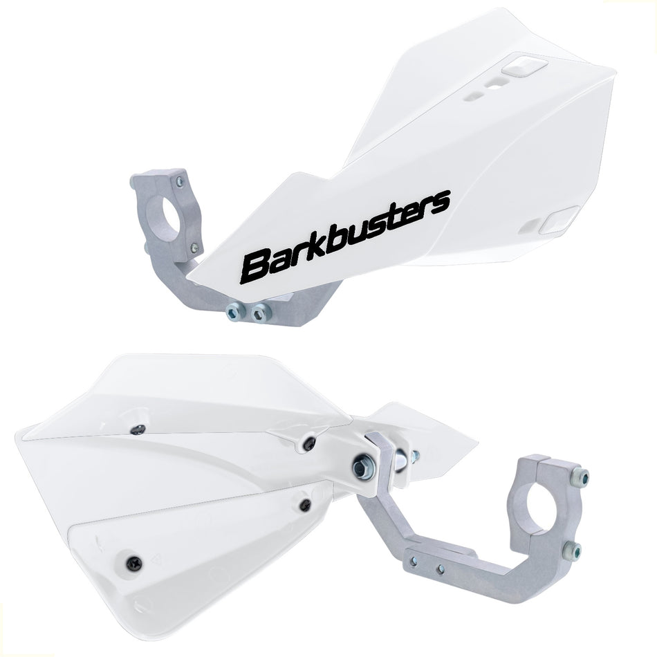 CUBRE PUÑOS SABRE MX/ENDURO - COLOR BLANCO/BLANCO - UNIVERSALES - BARKBUSTERS