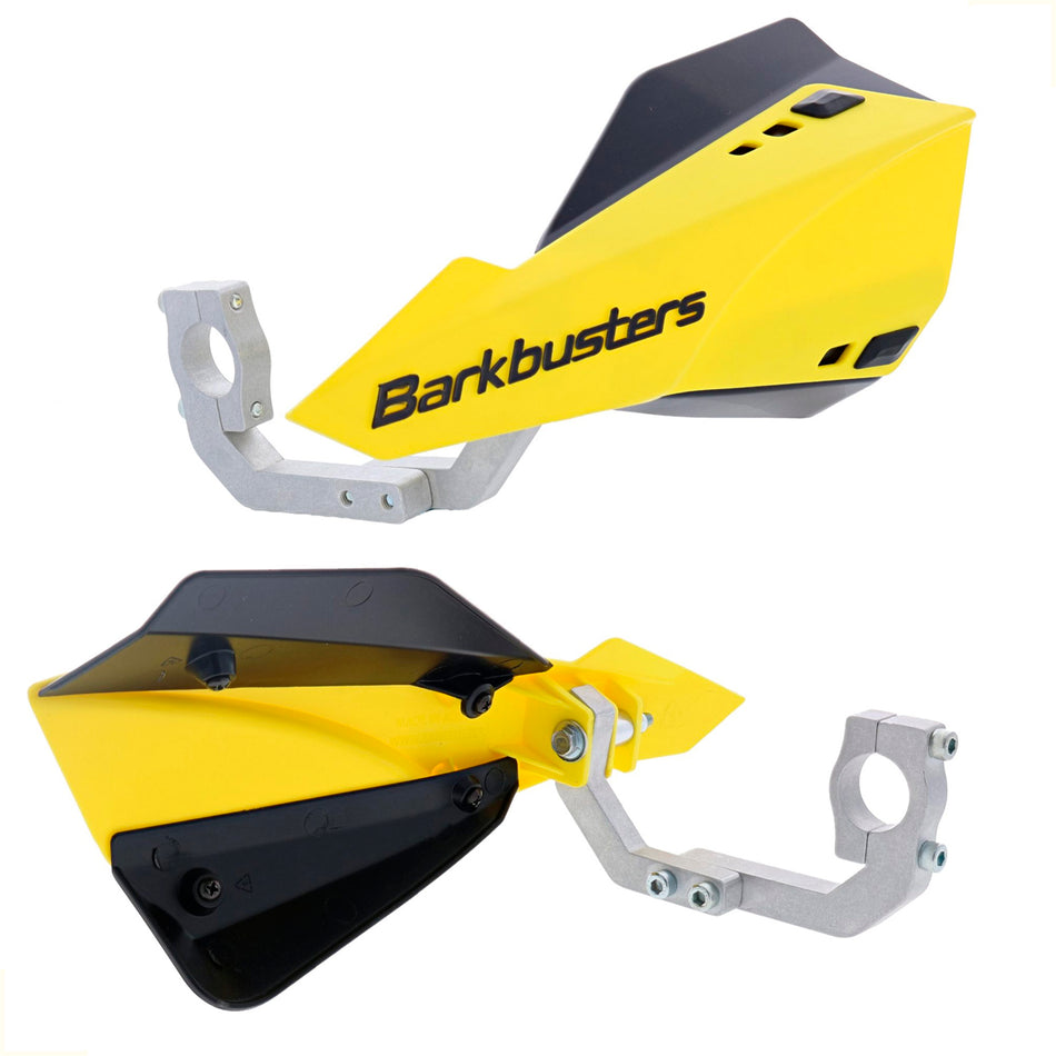 CUBRE PUÑOS SABRE MX/ENDURO - COLOR AMARILLO/NEGRO - UNIVERSALES - BARKBUSTERS