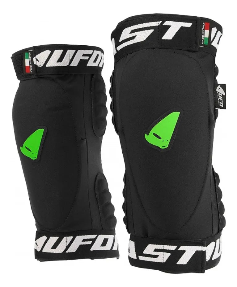 RODILLERAS SPARTAN MOTOCICLISTA MOTOCROSS ENDURO ITALIANAS - TALLE S/M - UFO PLAST